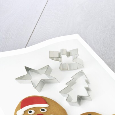 Christmas Cookies and Cookie Cutters by Anonymous