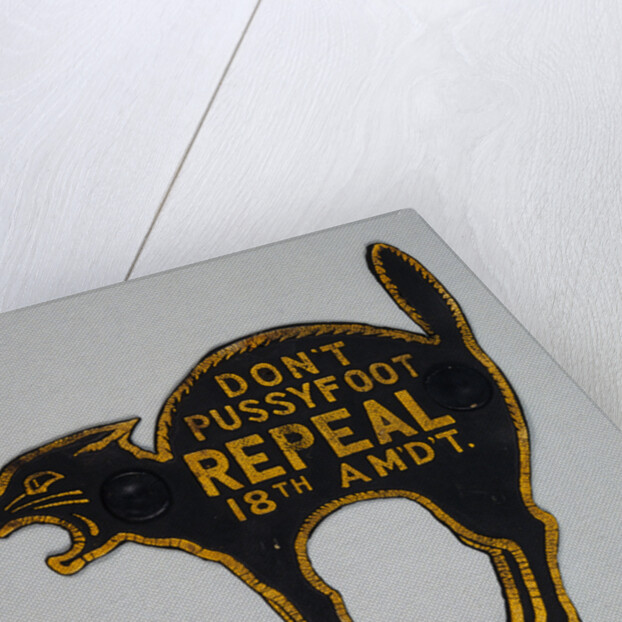 Anti-Prohibition Novelty Item by Anonymous