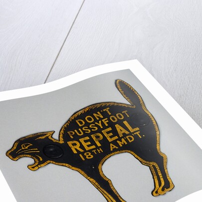 Anti-Prohibition Novelty Item by Anonymous