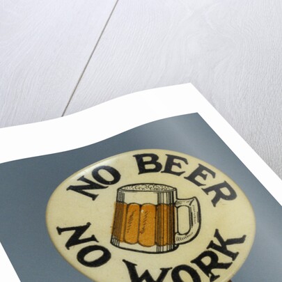Anti-Prohibition Button by Anonymous