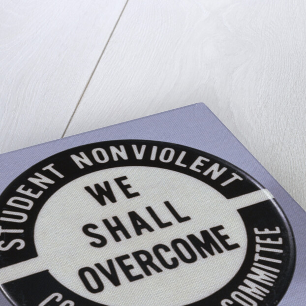 We Shall Overcome Button by Anonymous