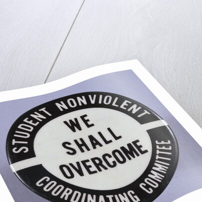 We Shall Overcome Button by Anonymous
