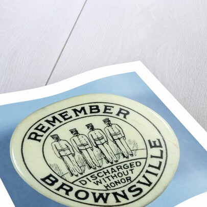 Remember Brownsville Button by Anonymous