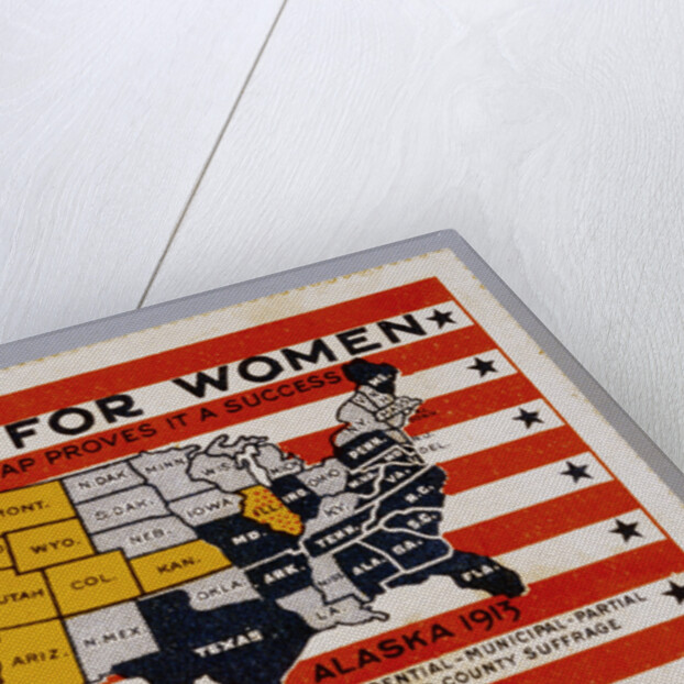 Votes for Women Stamp by Anonymous