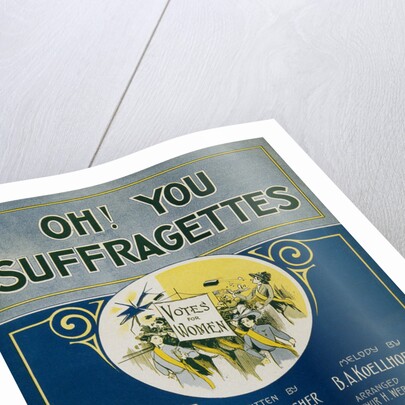 Oh! You Suffragettes Sheet Music by Anonymous