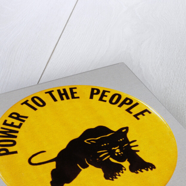 Black Panther Pin by Anonymous