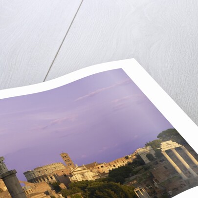 Ruins at the Ancient Forum, Rome, Italy by Anonymous