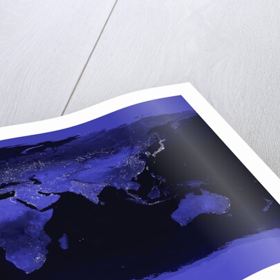 Earth at Night by Anonymous