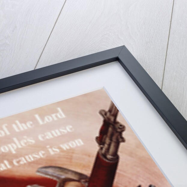 Strong in the Strength of the Lord Poster by David Stone Martin