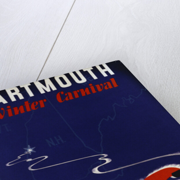 Dartmouth Winter Carnival Poster by John Ryland Scotford