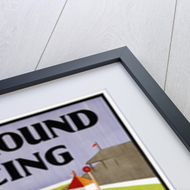 Greyhound Racing Poster by Anonymous
