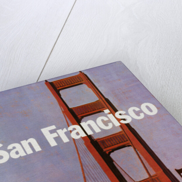 San Francisco United Airlines Poster by Stan Galli