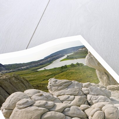 Sandstone Formations on the Banks of the Missouri by Anonymous