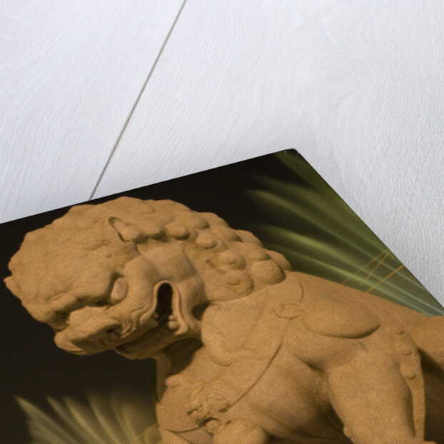 Stone Lion at the Gate of Heavenly Peace by Anonymous