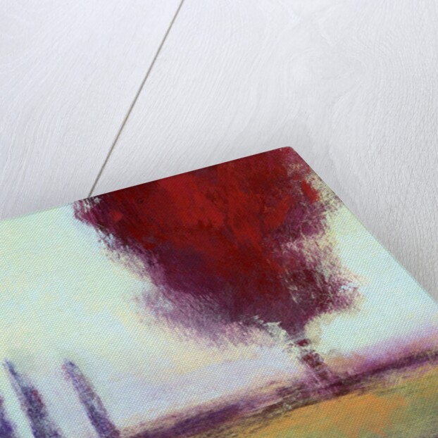 Three Cypress by Lou Wall