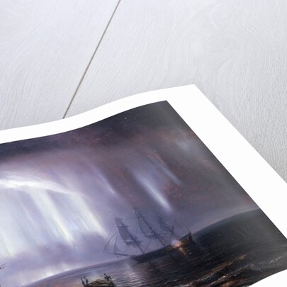 The Northern Lights (Aurora Borealis) by Theodore Gudin