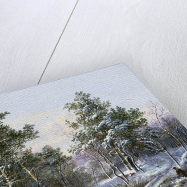 A Fine Winter's Day by Pieter Gerardus van Os