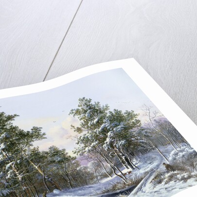 A Fine Winter's Day by Pieter Gerardus van Os