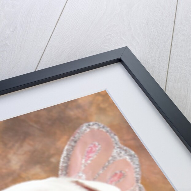 Bulldog Puppy Wearing Angel Wings by Anonymous