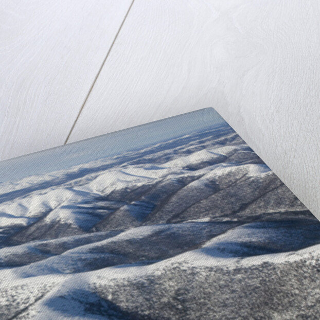 Winter Snow Covers Mountains in Alaska by Anonymous