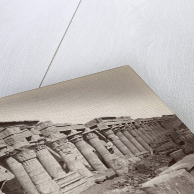 Colonnade of Temple of Isis by Anonymous