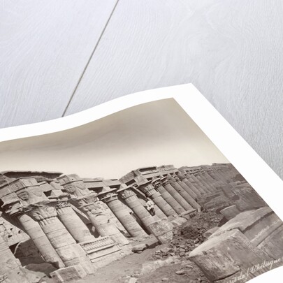 Colonnade of Temple of Isis by Anonymous