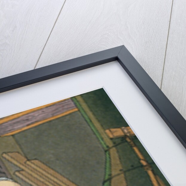 Illustration of Benjamin Franklin Working at a Forge by Anonymous