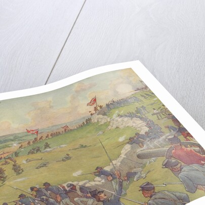 Book Illustration of the Battle of Gettysburg by E. Boyd Smith