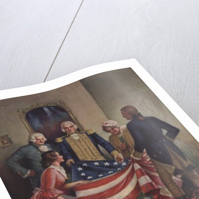 The First American Flag by Robert G. Jones