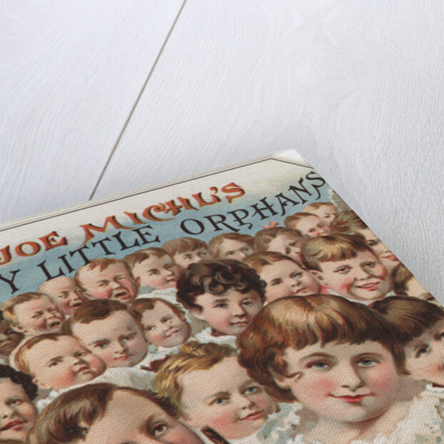 Joe Michl's Fifty Little Orphans Cigar Label by Anonymous