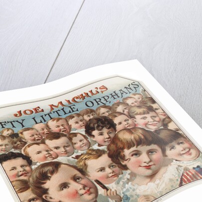 Joe Michl's Fifty Little Orphans Cigar Label by Anonymous
