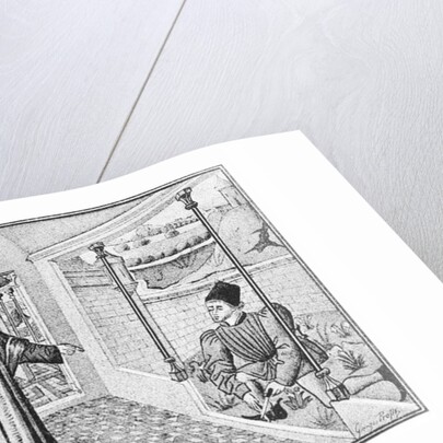 14th Century French Surgeon Guy de Chauliac by Anonymous