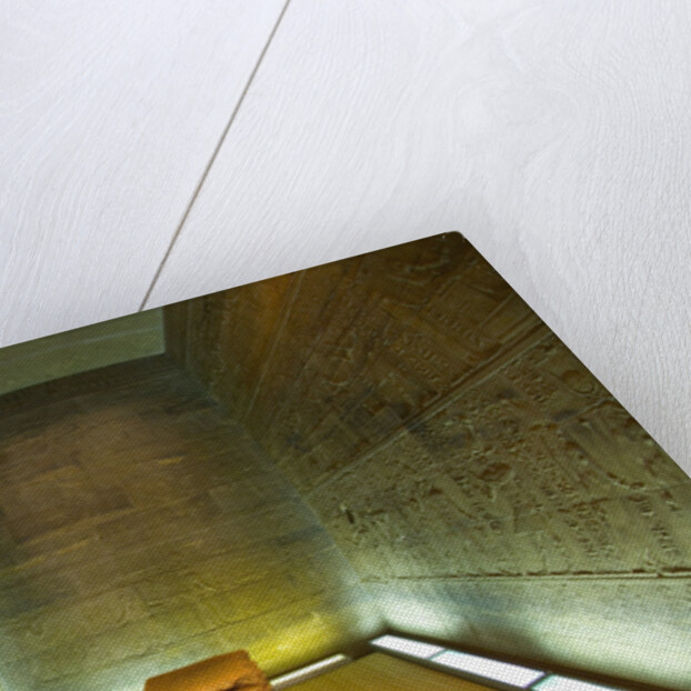 Interior Worship Area in the Temple of Isis by Anonymous