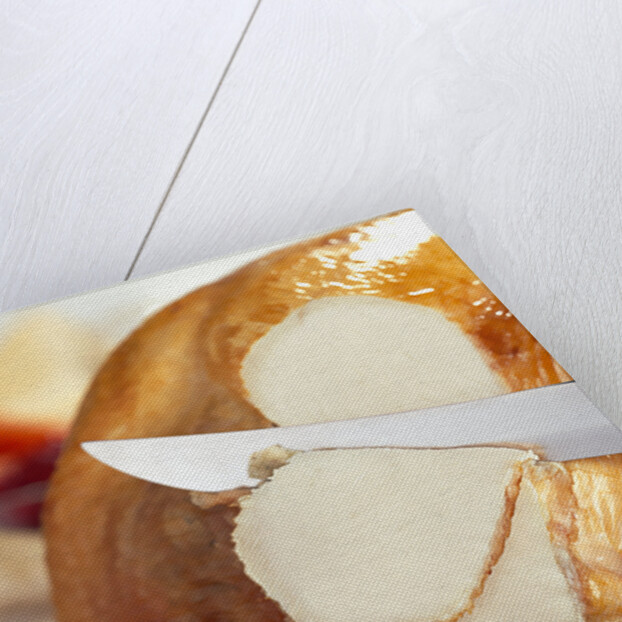 Carving White Meat of Roast Turkey by Anonymous