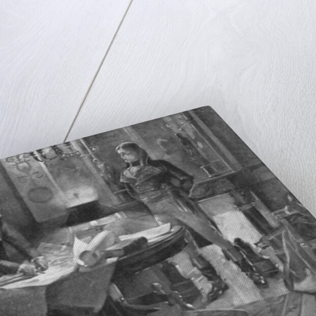 Bonaparte Discussing the Louisiana Purchase with Talleyrand and Marbois by Andre Castaigne