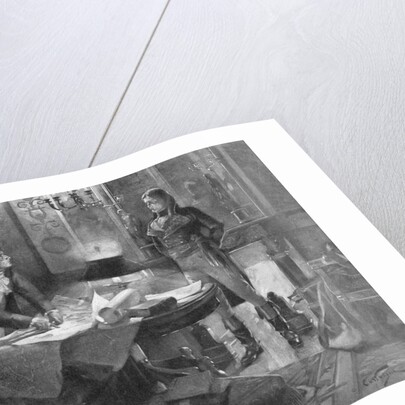 Bonaparte Discussing the Louisiana Purchase with Talleyrand and Marbois by Andre Castaigne