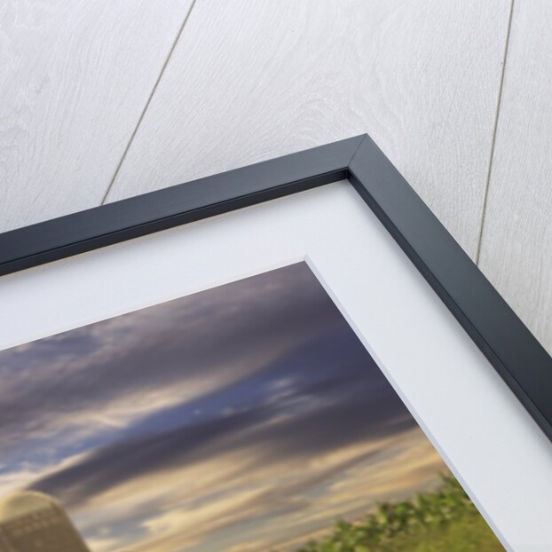 Amish Buggy on Road to Farm by Anonymous