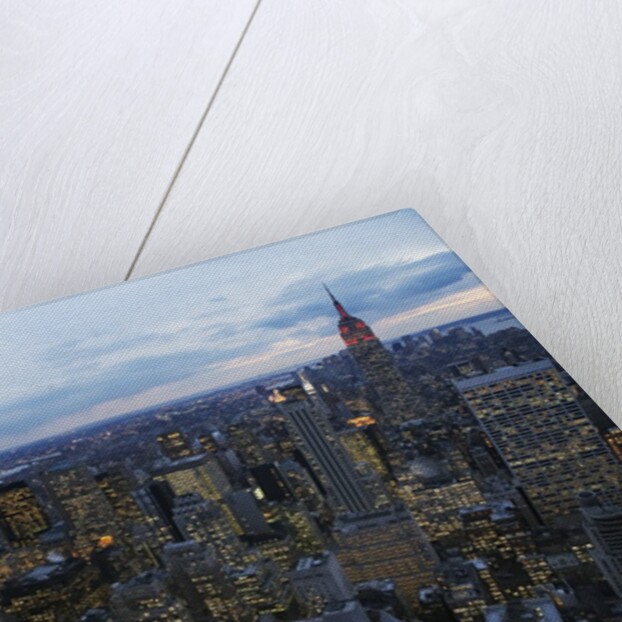 Midtown Manhattan Sparkles at Dusk by Anonymous