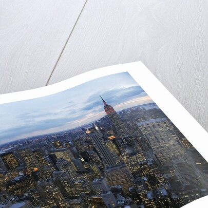 Midtown Manhattan Sparkles at Dusk by Anonymous