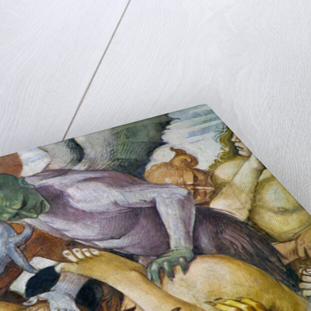 Detail of The Damned in Hell by Luca Signorelli