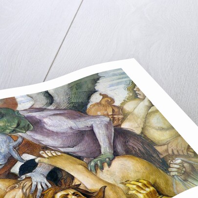 Detail of The Damned in Hell by Luca Signorelli