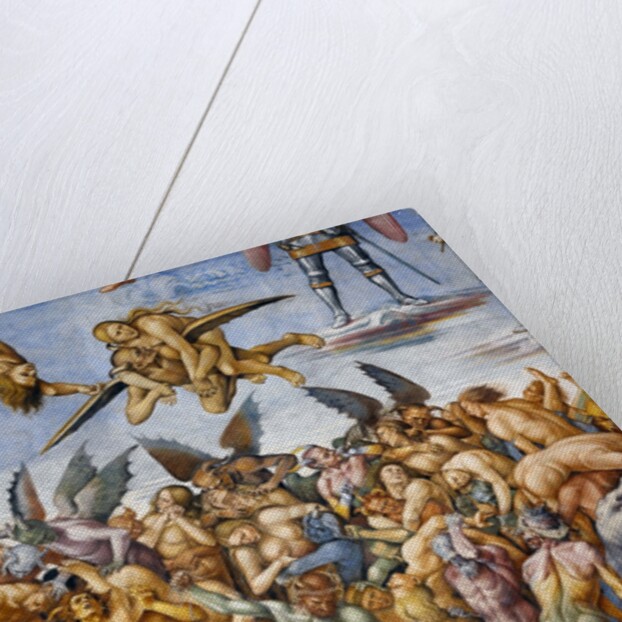 Detail of The Damned in Hell by Luca Signorelli