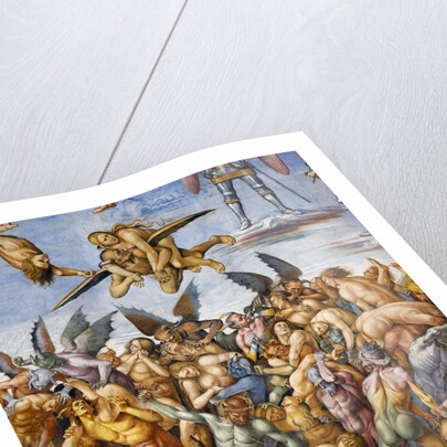 Detail of The Damned in Hell by Luca Signorelli