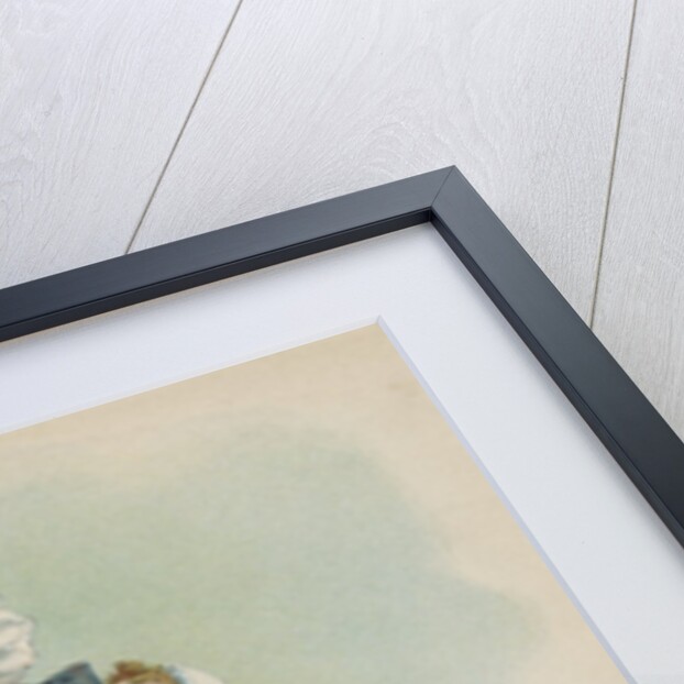 Trade Card with the Old Woman Who Lived in a Shoe by Anonymous