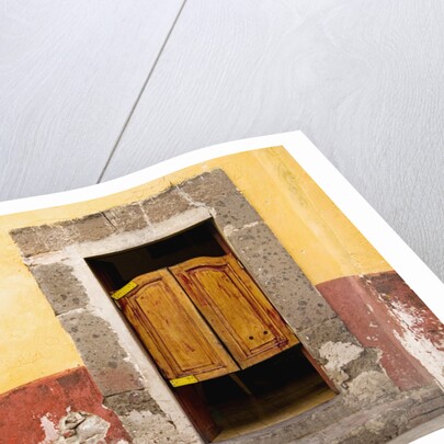 Broken Plaster with Swinging Door Entrance by Anonymous