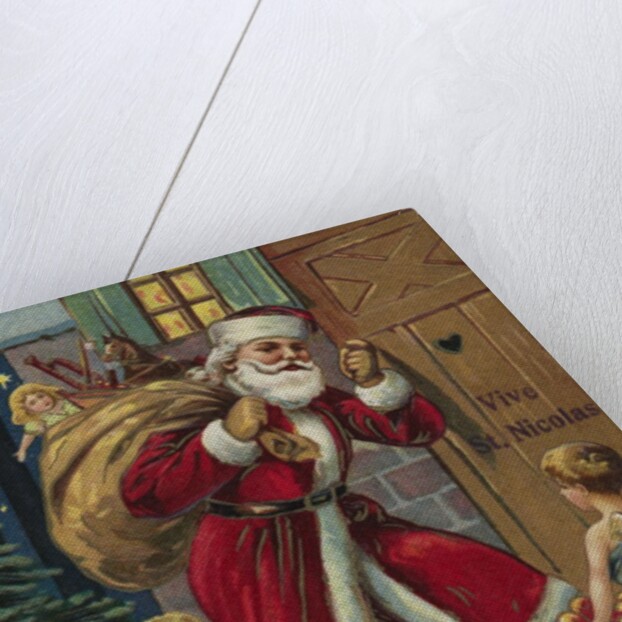 Vive St. Nicolas Postcard by Anonymous