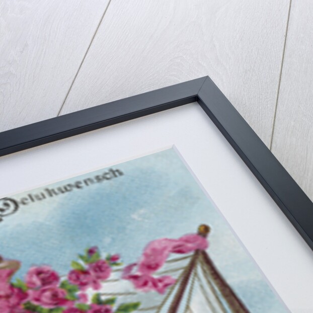 Best Wishes Postcard with a Boy Sailor by Anonymous