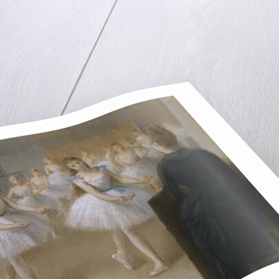 The Dance Lesson by Pierre Carrier-Belleuse