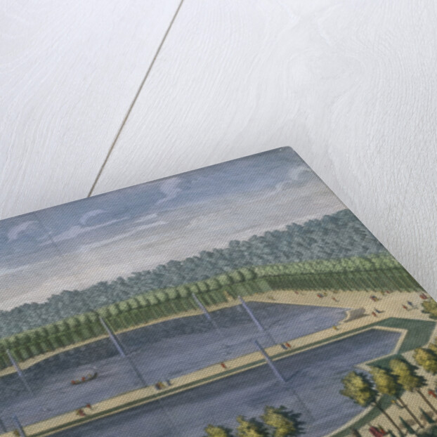 A Lagoon in the Garden of Versailles Engraving by Anonymous