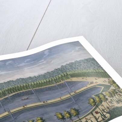 A Lagoon in the Garden of Versailles Engraving by Anonymous